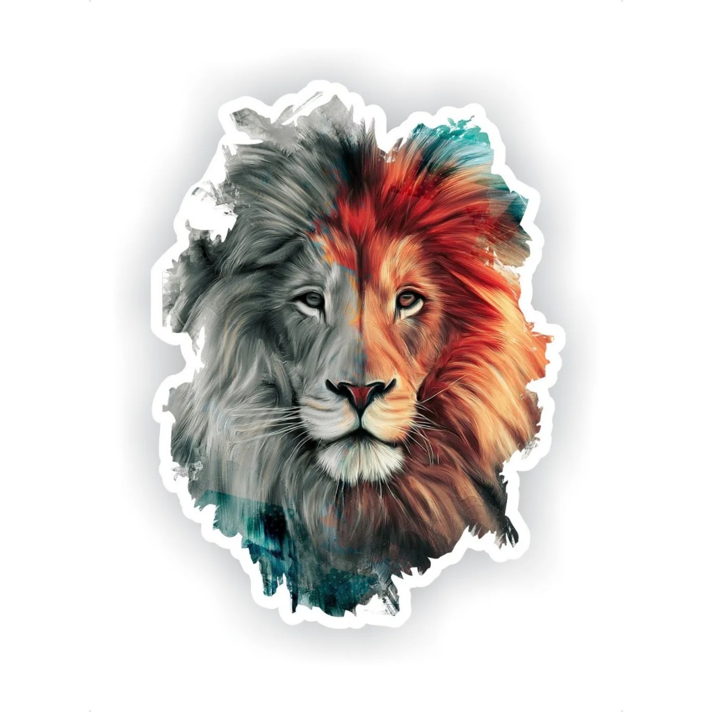 adesivo leão de judah crente evangélico gospel jesus rei dos reis leão de juda cristão