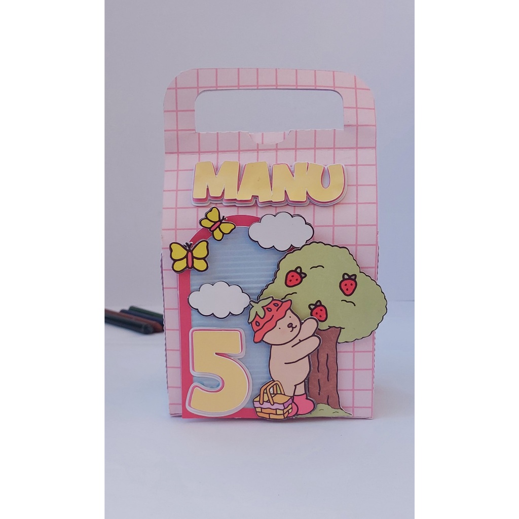 Kit Diversão - Kit de Colorir - Bobie Gods - Lembrancinhas de Aniversário - Papelaria Personalizada