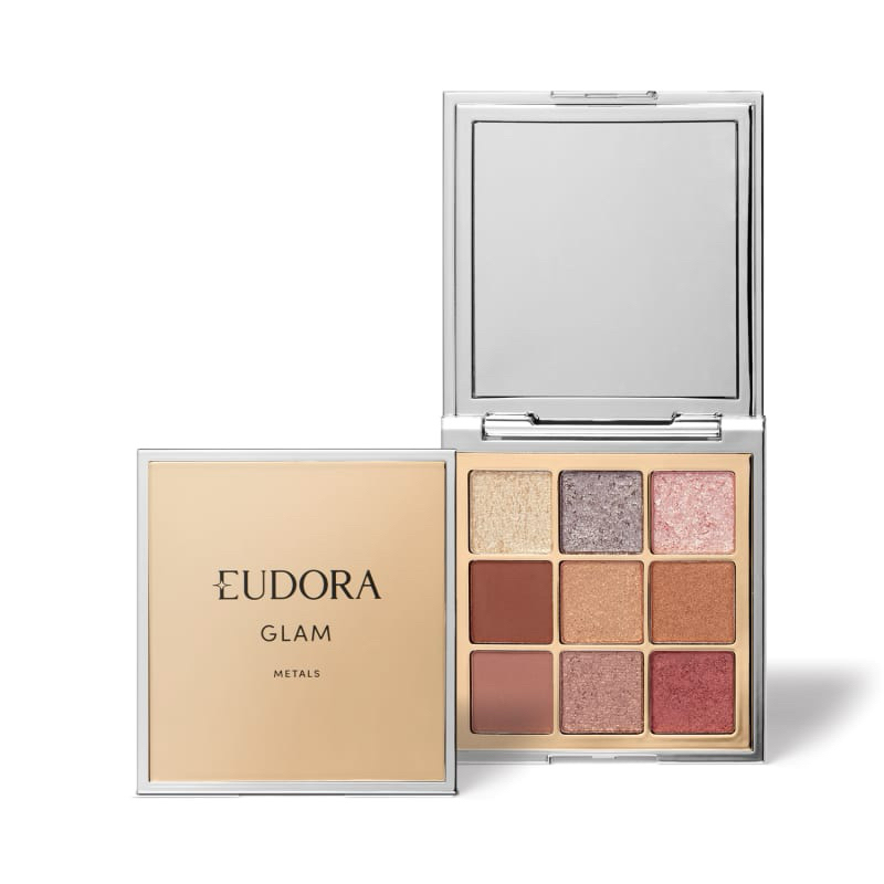Paleta de Sombra Glam Metals 5,85g - Eudora