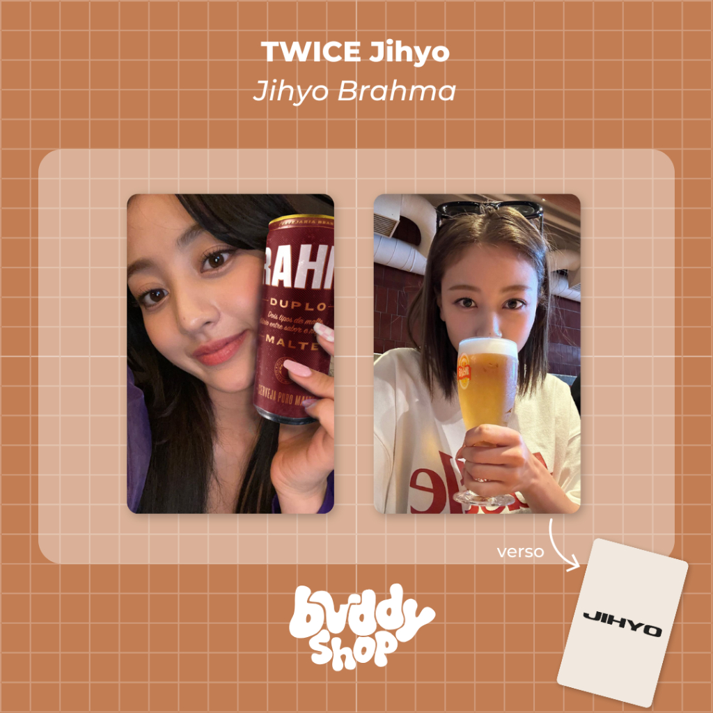 Photocards Jihyo Brahma TWICE | Bvddy Shop