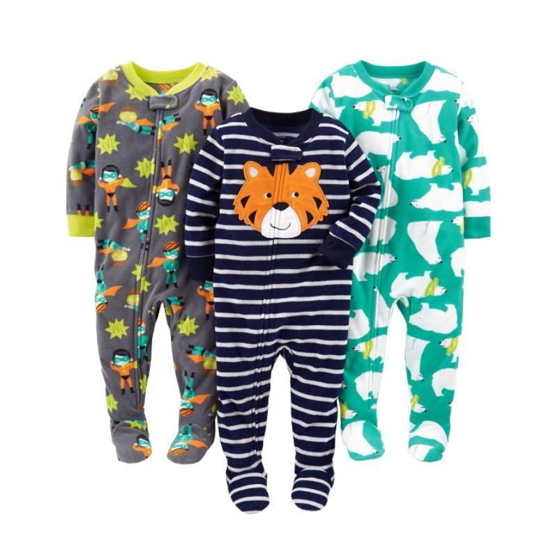 Macacão Fleece Simple Joys by Carter's