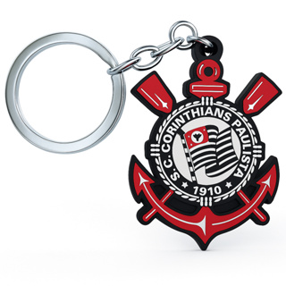 Chaveiro Escudo Emborrachado Corinthians Envio Imediato em Oferta na Shopee