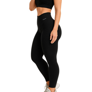 Calça Legging Cintura Alta Feminina Fitness Academia Conforto Modeladora! em Oferta na Shopee