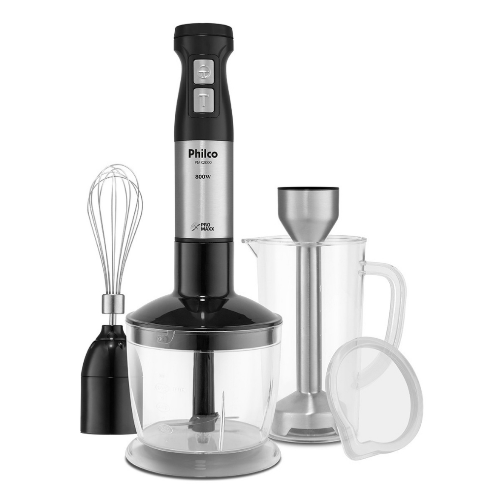 MIXER 3 EM 1 INOX PMX2000 800W 220V PHILCO em Oferta na Shopee