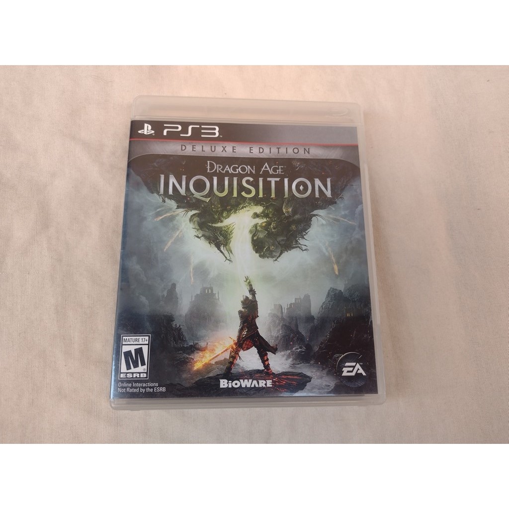 Dragon Age Inquisition Original Ps3 - Case Capa Com Detalhe