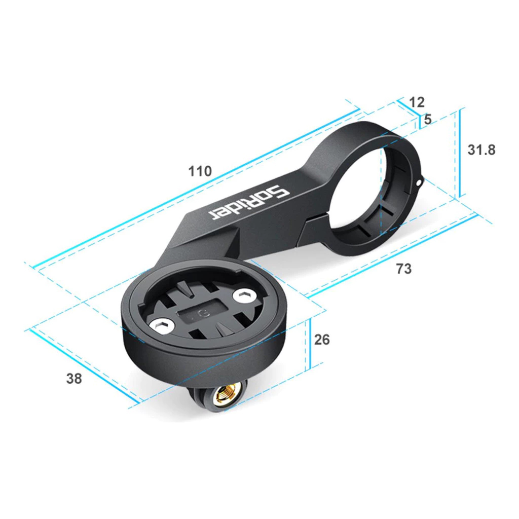 Suporte estendido Gps Lanterna Xoss Igpsport Garmin