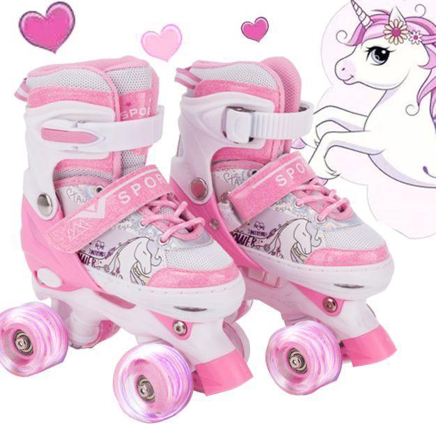 Patins Rosa de Menina - Comprar com Melhor Preço em Equipamentos Esportivos e Recreação ao Ar Livre