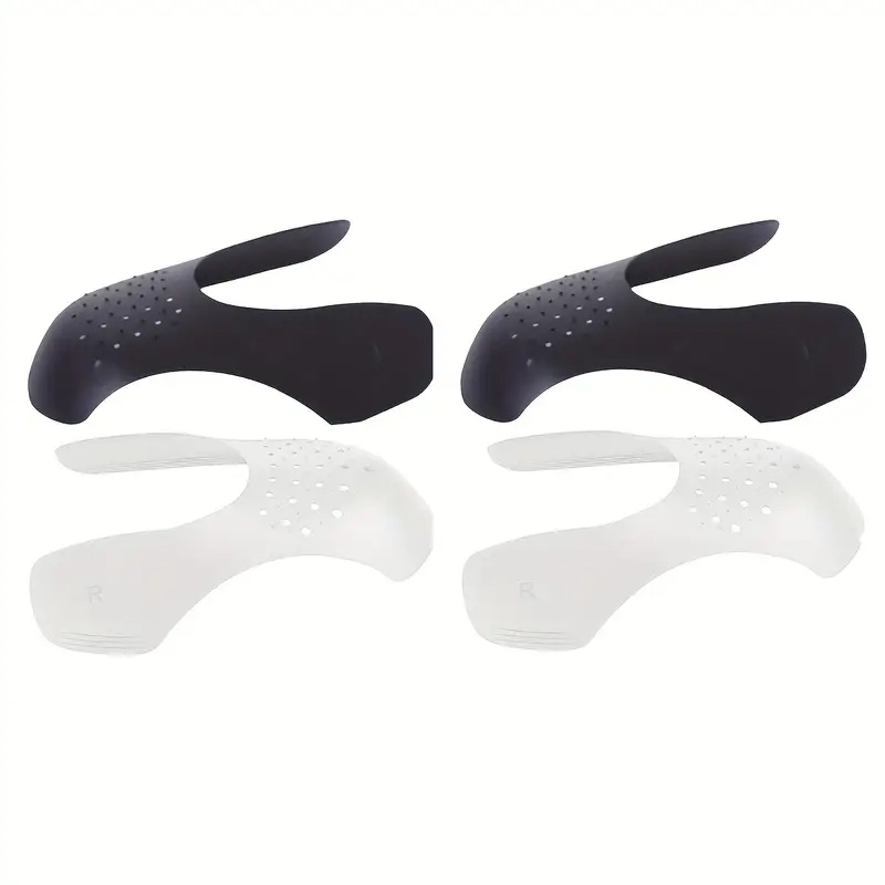 Par de Anti Vinco Furos Suporte Forma Escudo Previne Marcas em Calçado Sapato Social Tênis Esportivo