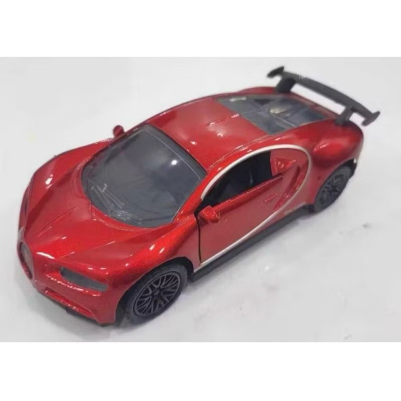 Carro Esportivo Miniatura Bugatti Escalas 1:38