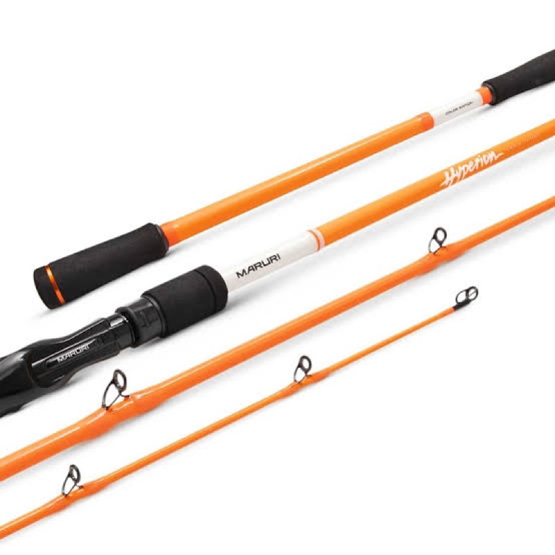 Vara Carretilha HYPERION ORANGE C802H 2,40mt 30-60LB Maruri - Laranja