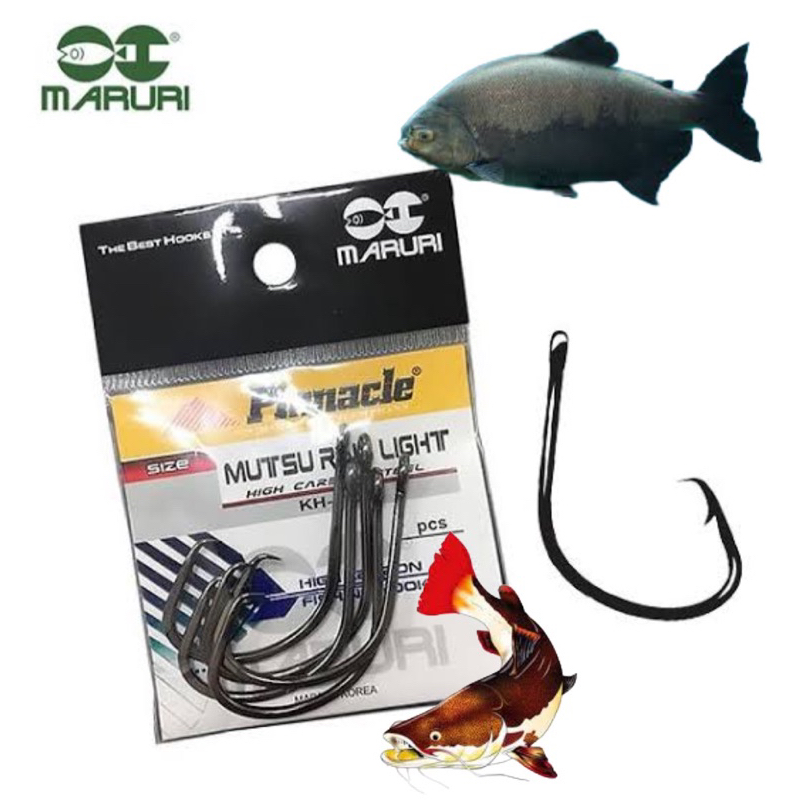 Anzol Pinnacle Mutsu Ring Light Black em Oferta na Shopee