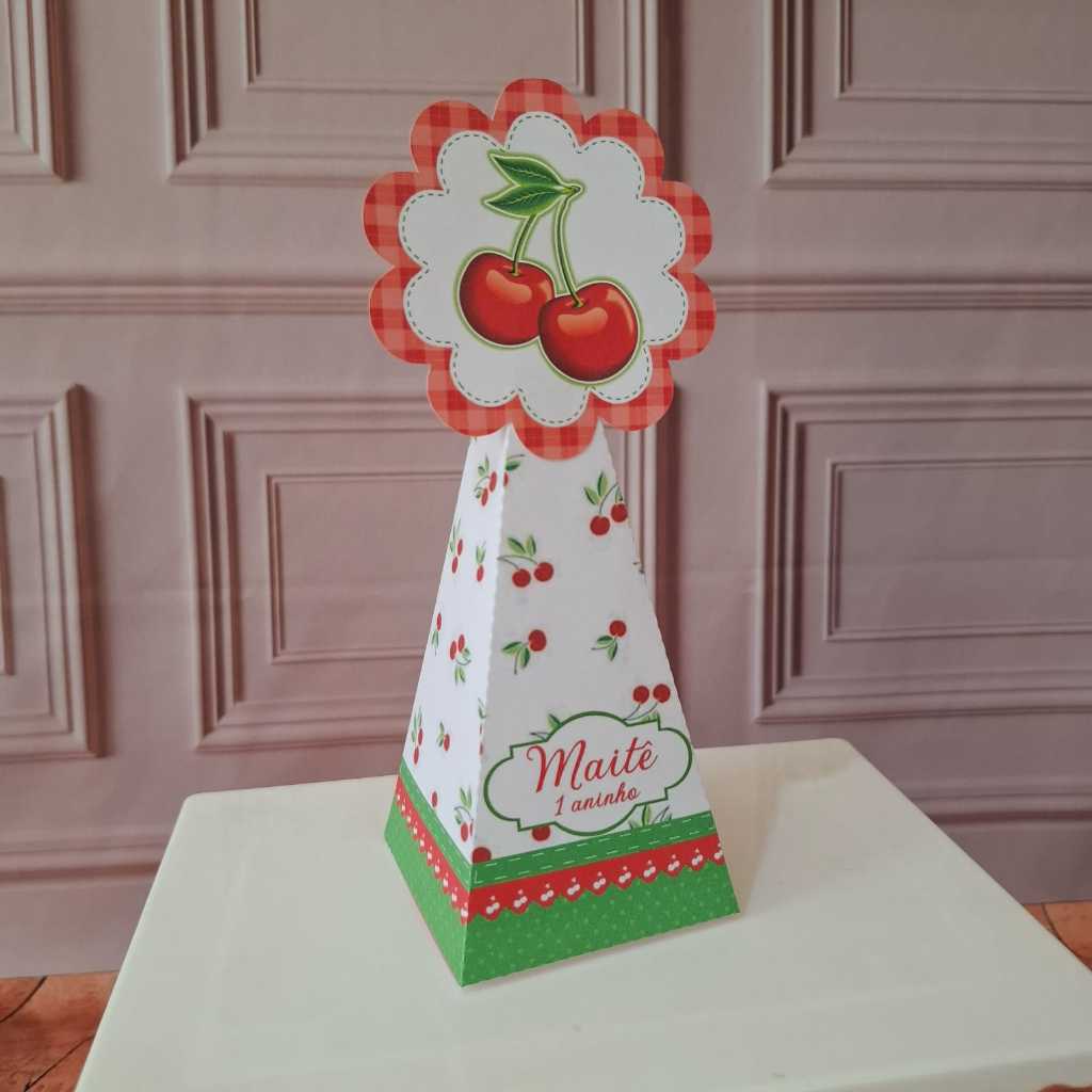 CAIXINHAS PERSONALIZADAS CEREJINHA/LEMBRANCINHAS FESTA CEREJINHA/PERSONALIZADOS PARA FESTA CEREJINHA