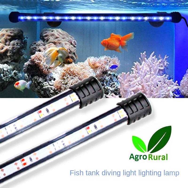 Luminaria Subaquatica Led Bivolt Auto Uso Dentro E Fora Dagua Aquario Fonte Lago Terrario Paisagisno