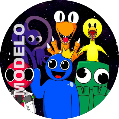 36 Adesivos Latinha Rainbow Friends M1 - Tag - Etiqueta - Rótulo - Lembrancinha