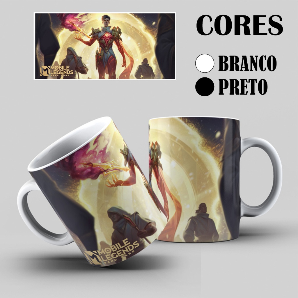 Caneca Mobile Legends: Bang Bang (Game): Gusion - Casa e Louça