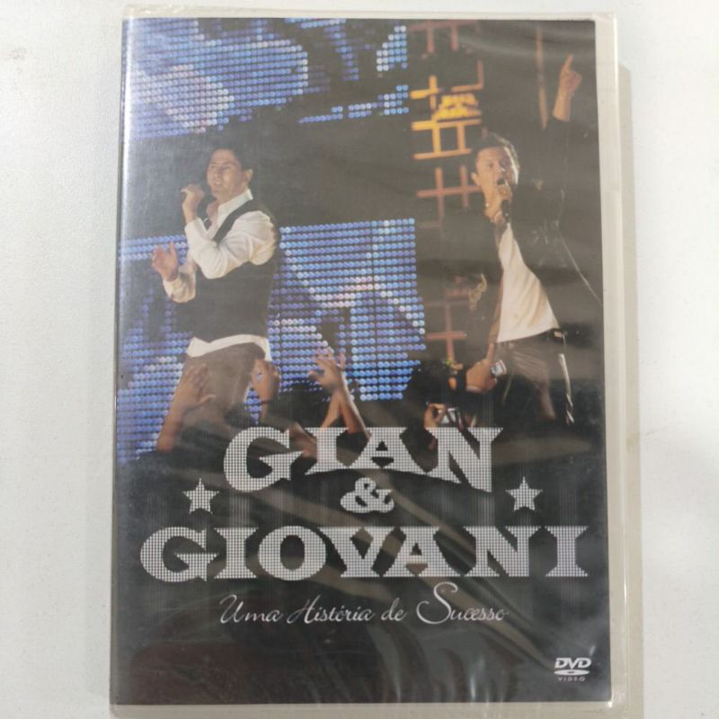 DVD GIAN & GIOVANE /UMA HISTÓRIA DE SUCESSO.