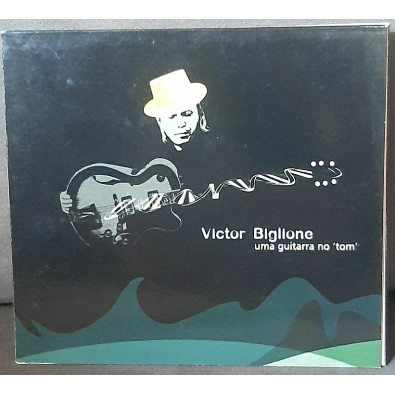 CD Victor Biglione. Uma guitarra no 'Tom'. Um tributo instrumental a Antonio Carlos Jobim.