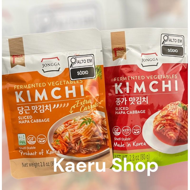 Kimchi Kimuti Acelga Apimentado 80g Importado Coreano Comida Importado