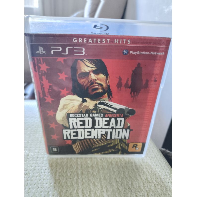Jogo para PS3 usado red dead redemption mídia física