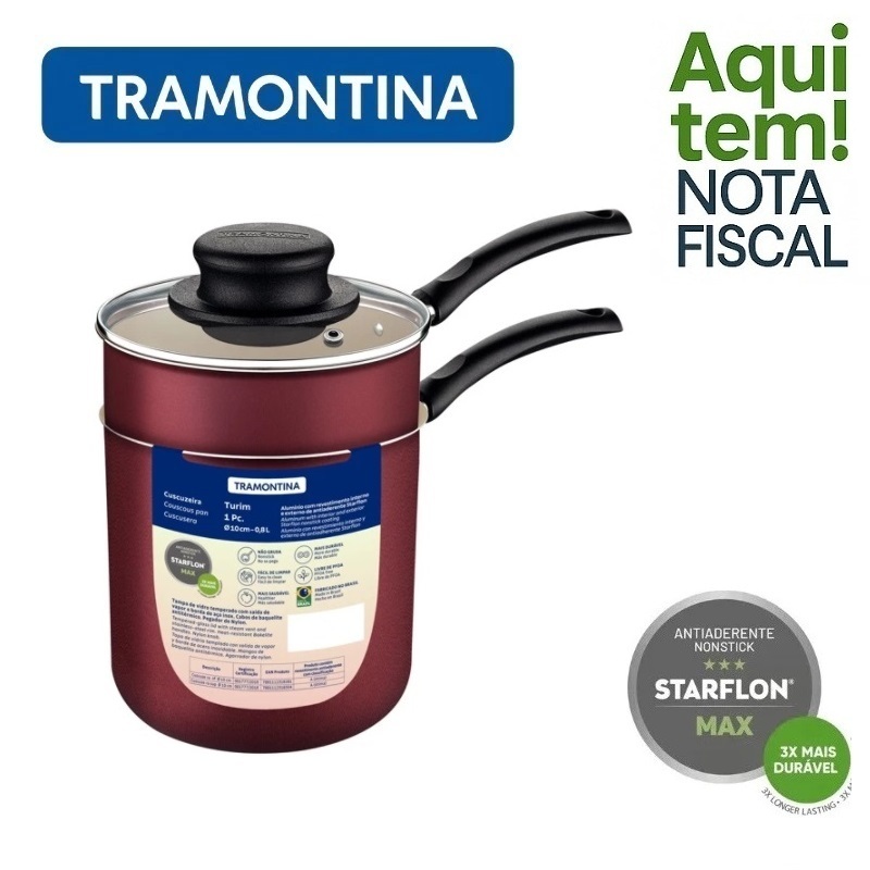 Cuscuzeira Tramontina em Alumínio: Onde Comprar | BuscaProdutos