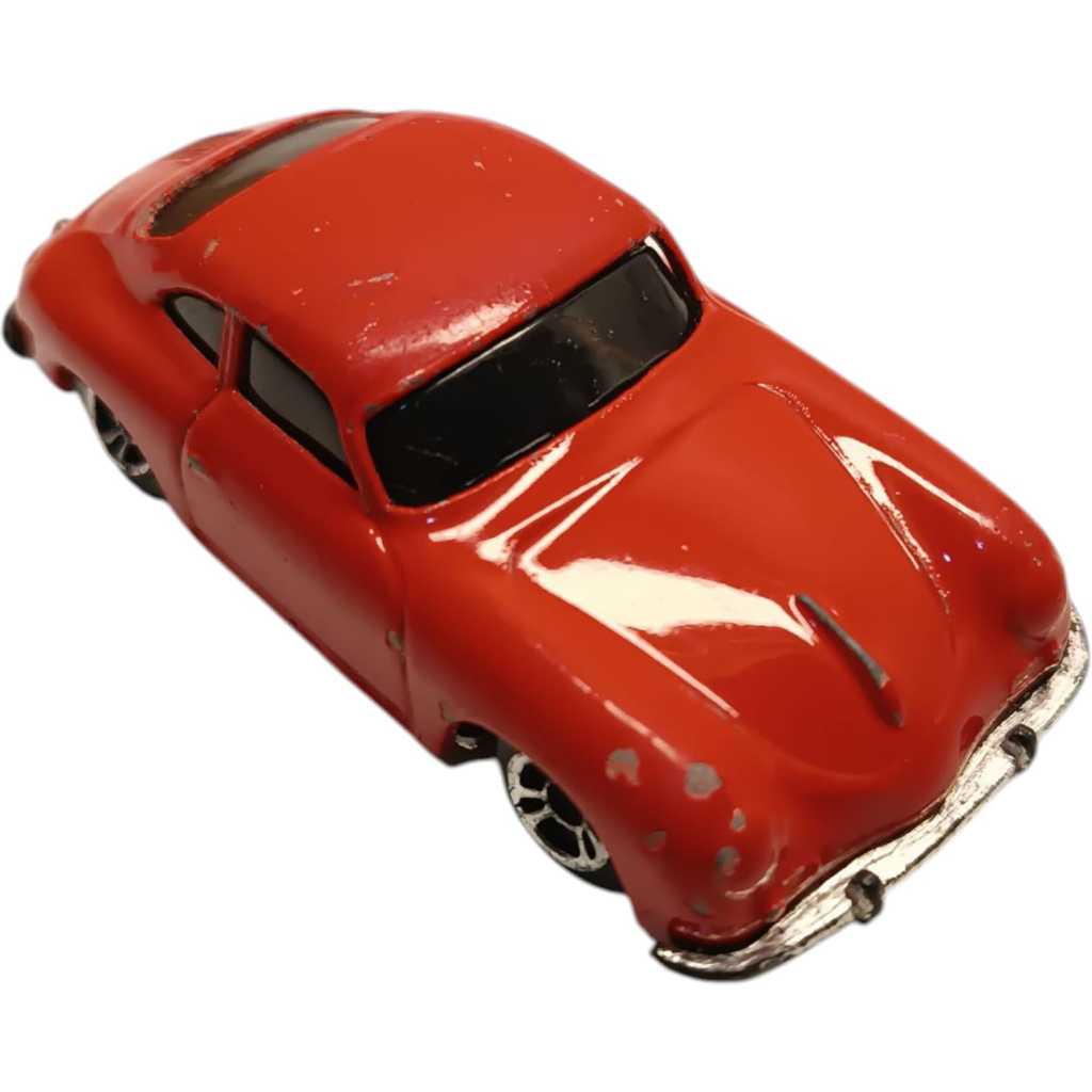 Vintage Maisto Porsche 356a 1:64 Miniatura Carro Antigo Vermelho