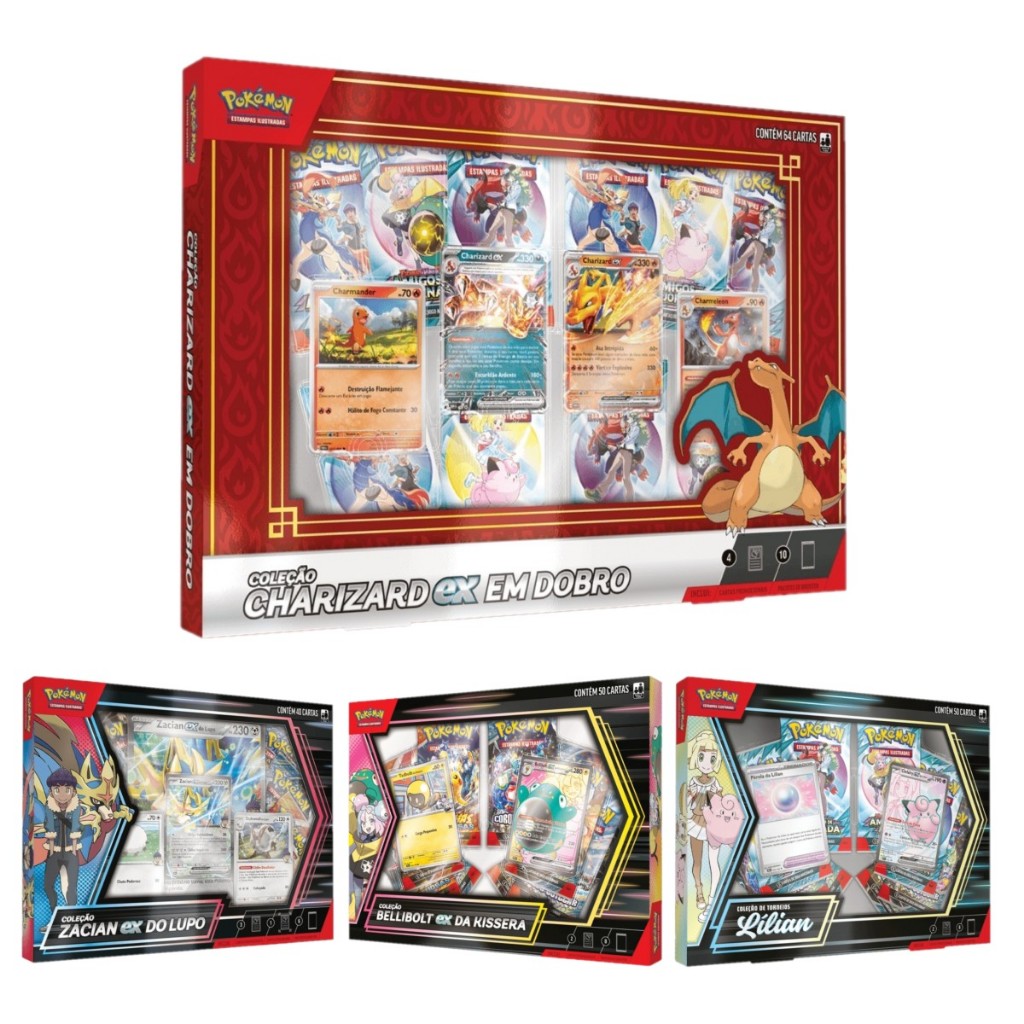 Todos Boxes Cartas Pokémon - Revenda Oficial Copag - Escolha o Seu Box