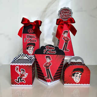 kit Caixas Personalizadas Enaldinho Básico Lembrancinha para Festa Infantil/ Aniversário em Oferta na Shopee