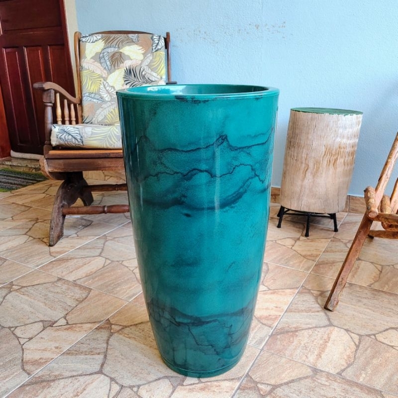 Vaso de Polietileno Para Plantas, Flores, Jardim, Decoração - Cone Bojo N3 em Oferta na Shopee