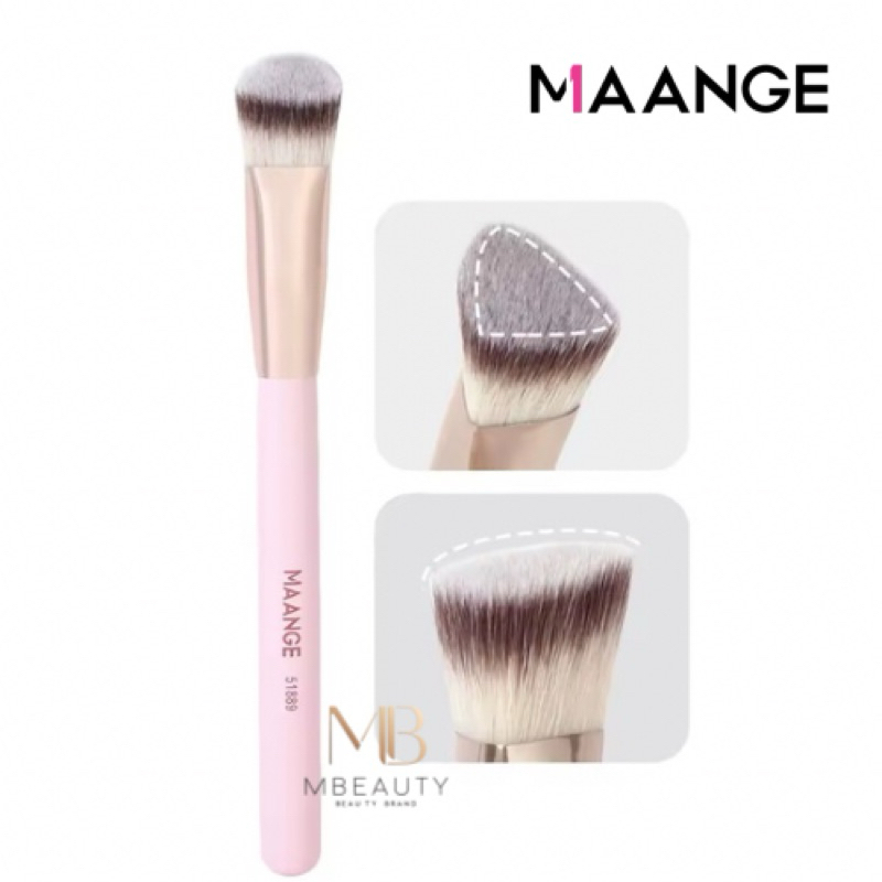 Maange Pincel de Maquiagem Triangular para Olho Base Corretivo Blush Pó. em Oferta na Shopee
