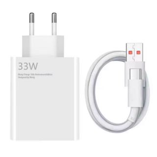 CARREGADOR RÁPIDO TIPO-C E V8 33W CARREGADORES ADAPTER+DATE CABLE QUICK CHARGE TIPO-C E V8 IT 33W-1 em Oferta na Shopee