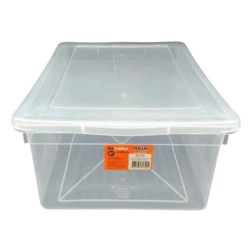 Caixas biopratika Com Tampa Transparente pleion 20 Litros - 0340 em Oferta na Shopee