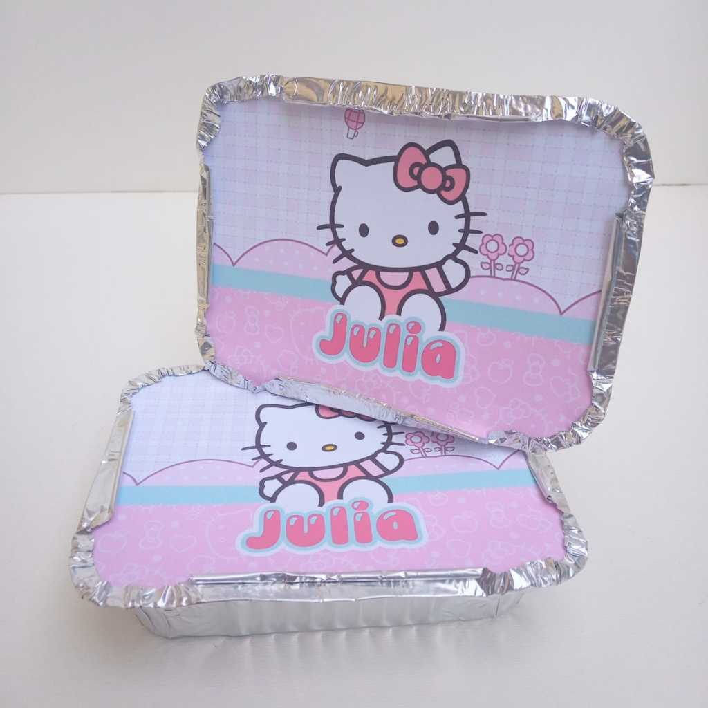 Marmita Personalizada Hello Kitty /Lembrancinha de Festa Hello Kitty /Aniversário