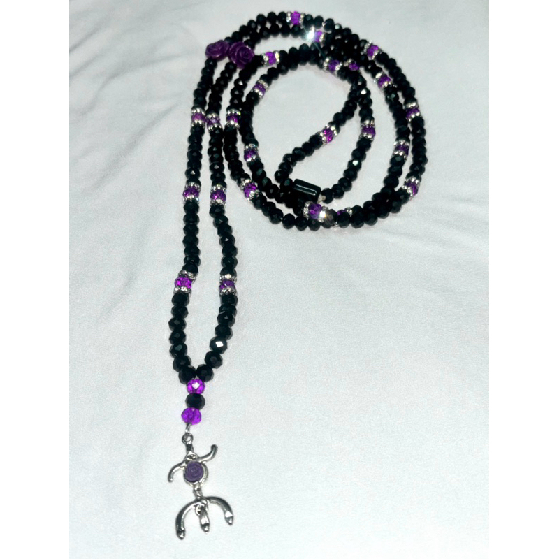 guia  espiritual, fio de conta de cristal 8MM,CORDONE - Maria Mulambo, Tata mulambo