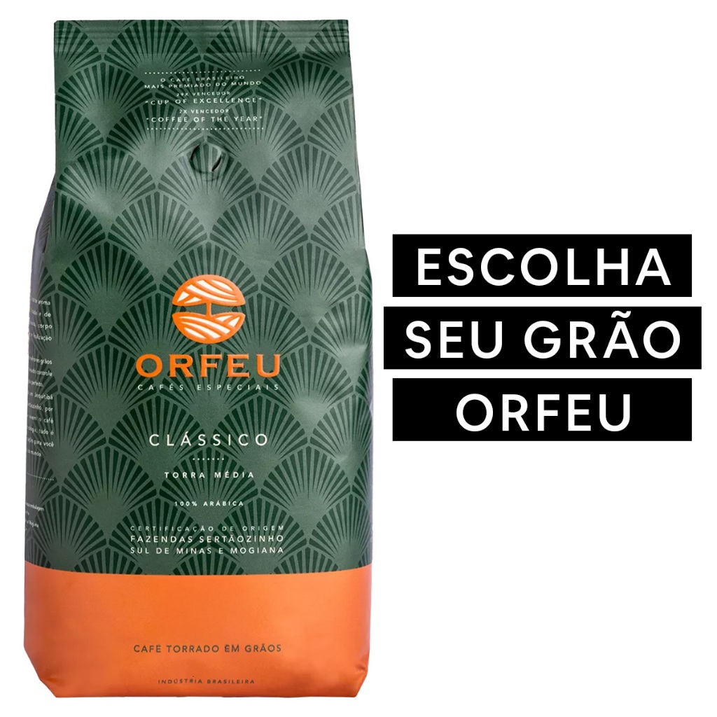 Café Especial em Grãos Orfeu 100% Arábica