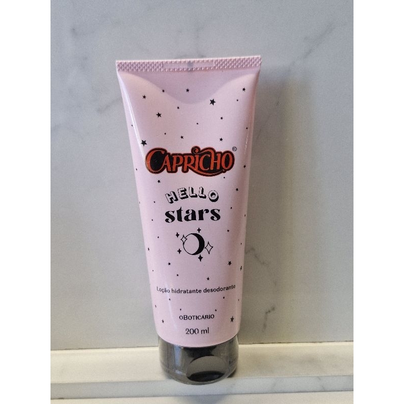 CAPRICHO HELLO STARS LOÇÃO HIDRATANTE  DESODORANTE  200ML-  DESCONTINUADO OBOTICÁRIO.