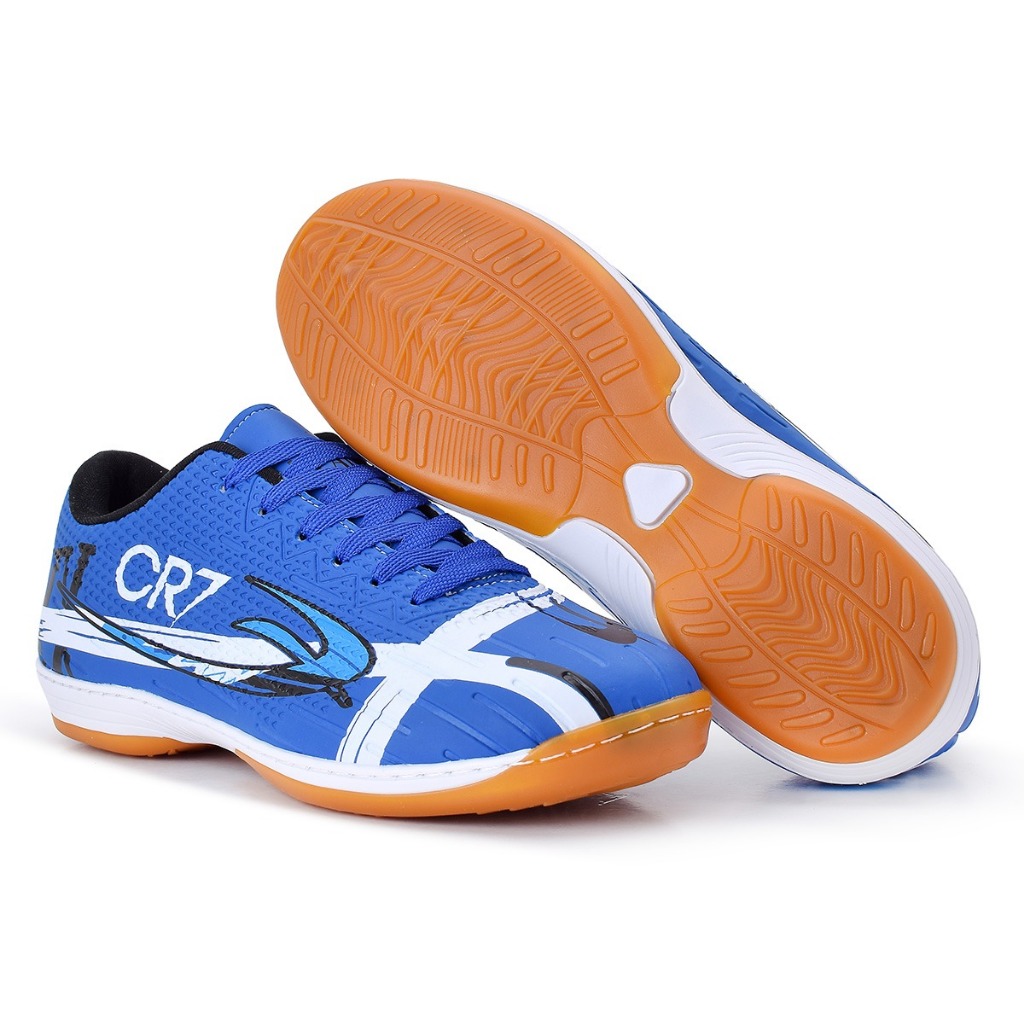 Chuteira masculina unissex Futsal solado costurado.