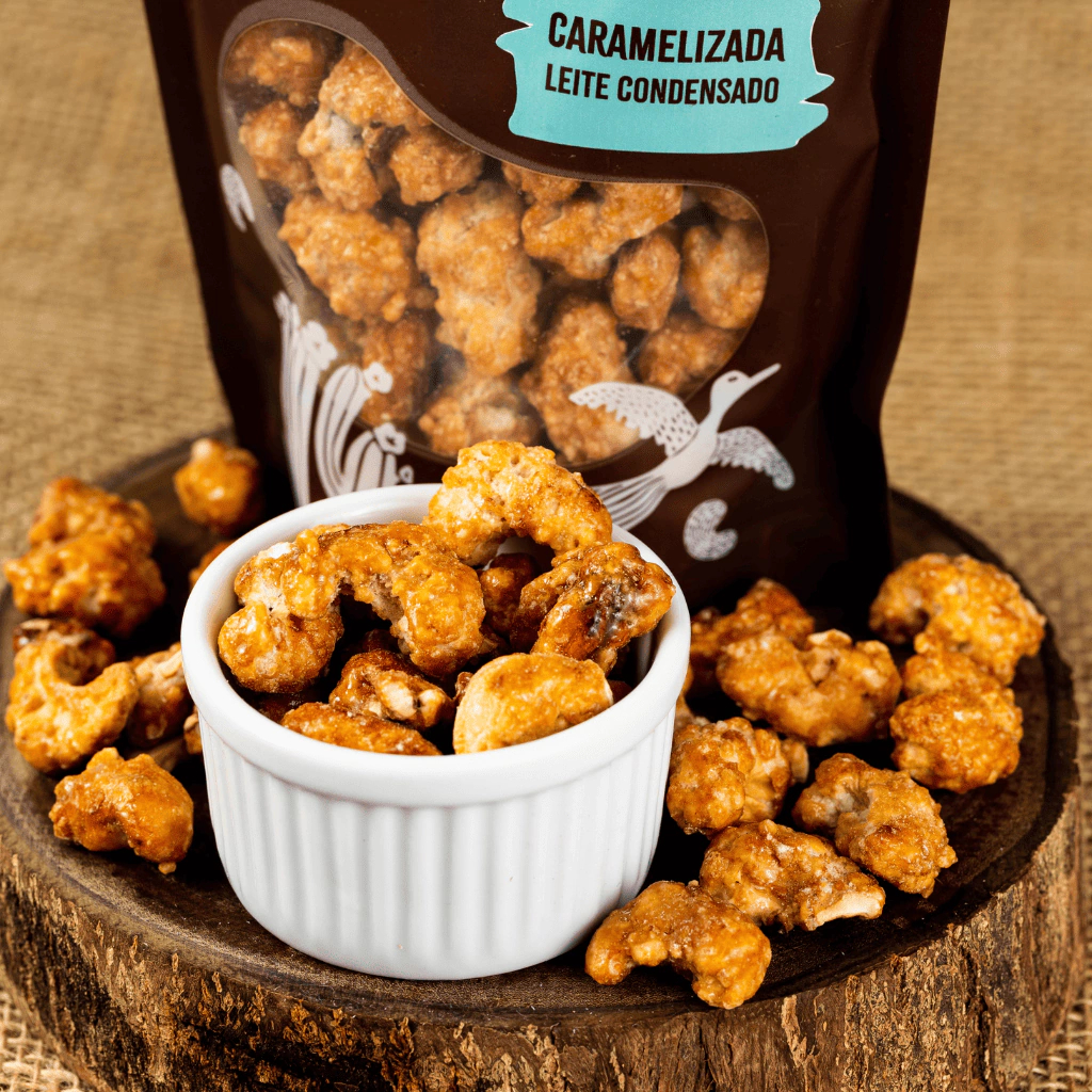 Castanha de Caju Caramelizadas Premium 500g Diversos Sabores em Oferta na Shopee