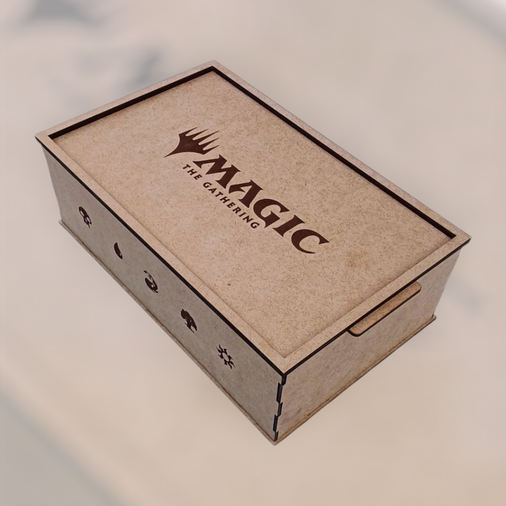 Deckbox Caixa organizadora para 2.488 cards Pokémon, Magic The Gathering, Yu-Gi-Oh TCG Deck Commander MTG