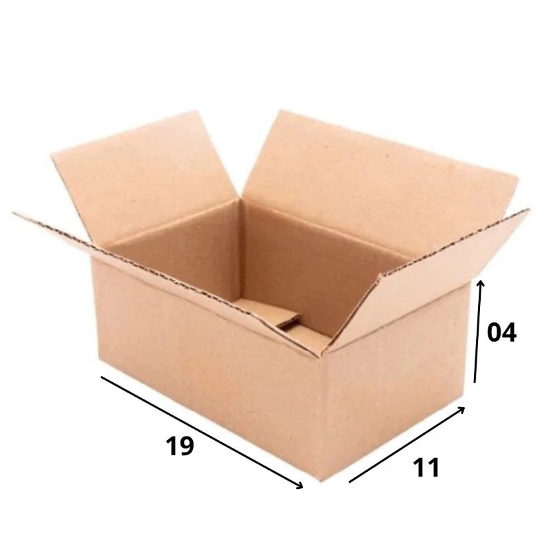 100 caixas 19x11x04  Tipo,PAC,SEDEX, ecomerce em Oferta na Shopee