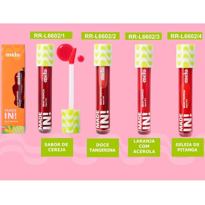 Aqua Tint Beijo Tropical Made In Melu By Ruby Rose