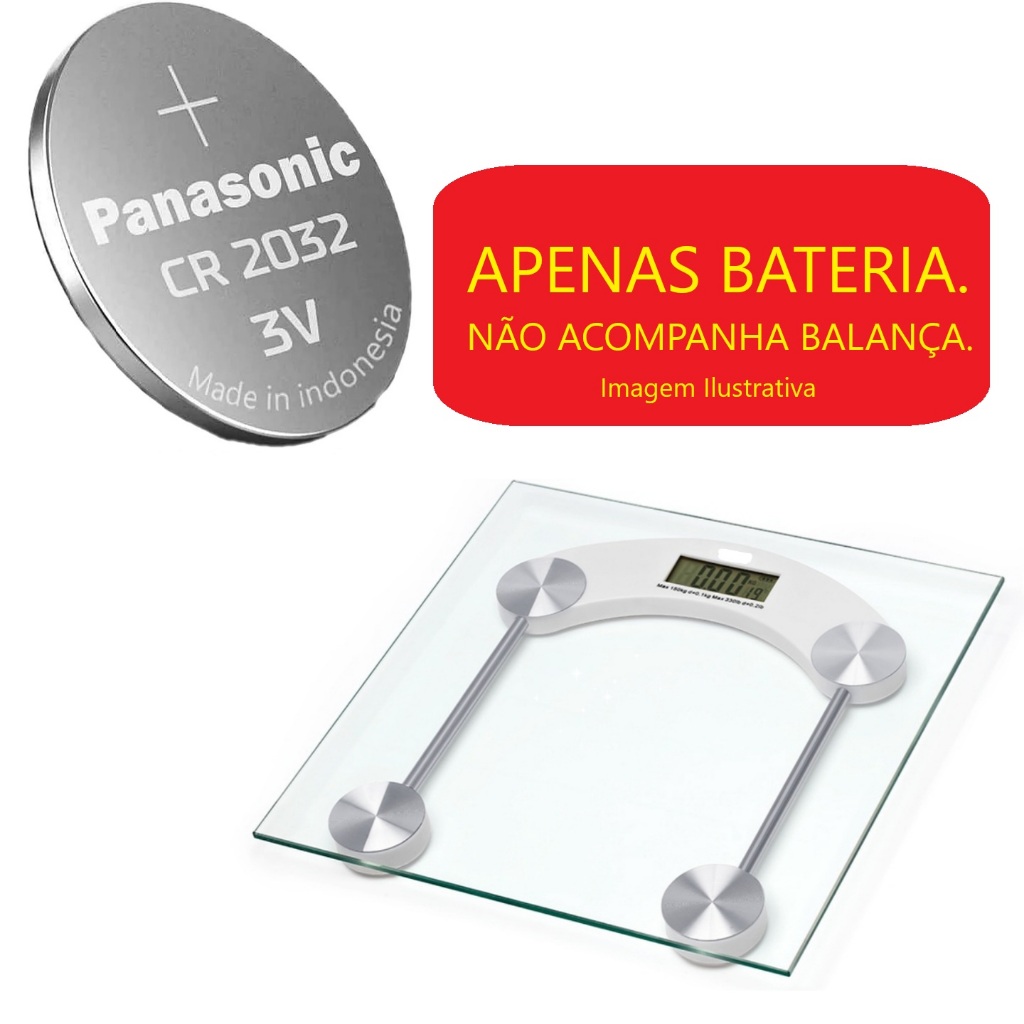 Bateria Para Balança Corporal em Oferta na Shopee