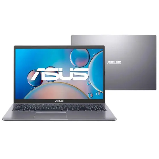Notebook Asus 15.6 FHD Intel N4500 4GB 128GB SSD Windows 11 Home Slate Gray