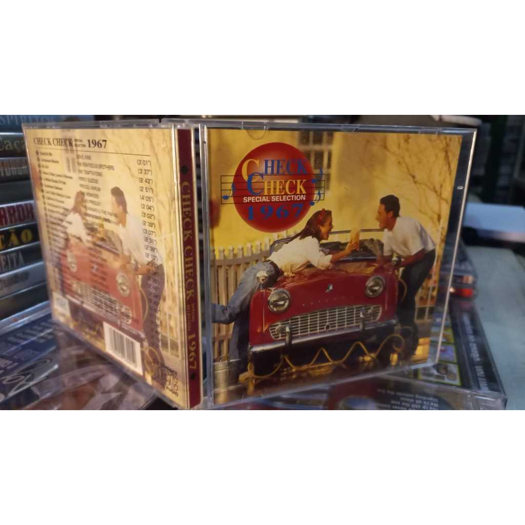 Cd Check Check Special Selection 1967- Importado Japão - Elvis The Platters mamas Neil Sedaka Lois Armstrng Bee Gees Coo