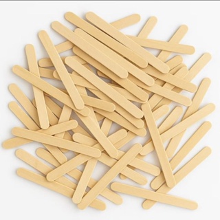 Palito de Picolé Ponta Arredondada/Quadrada | Artesanato, Depilação, Escolar e Mais em Oferta na Shopee