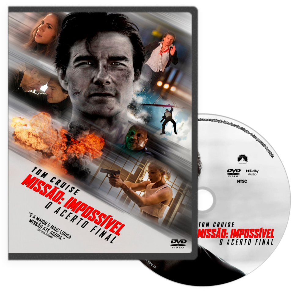 DVD - Missão Impossível - O Acerto Final (2025) (Dublado e Legendado)