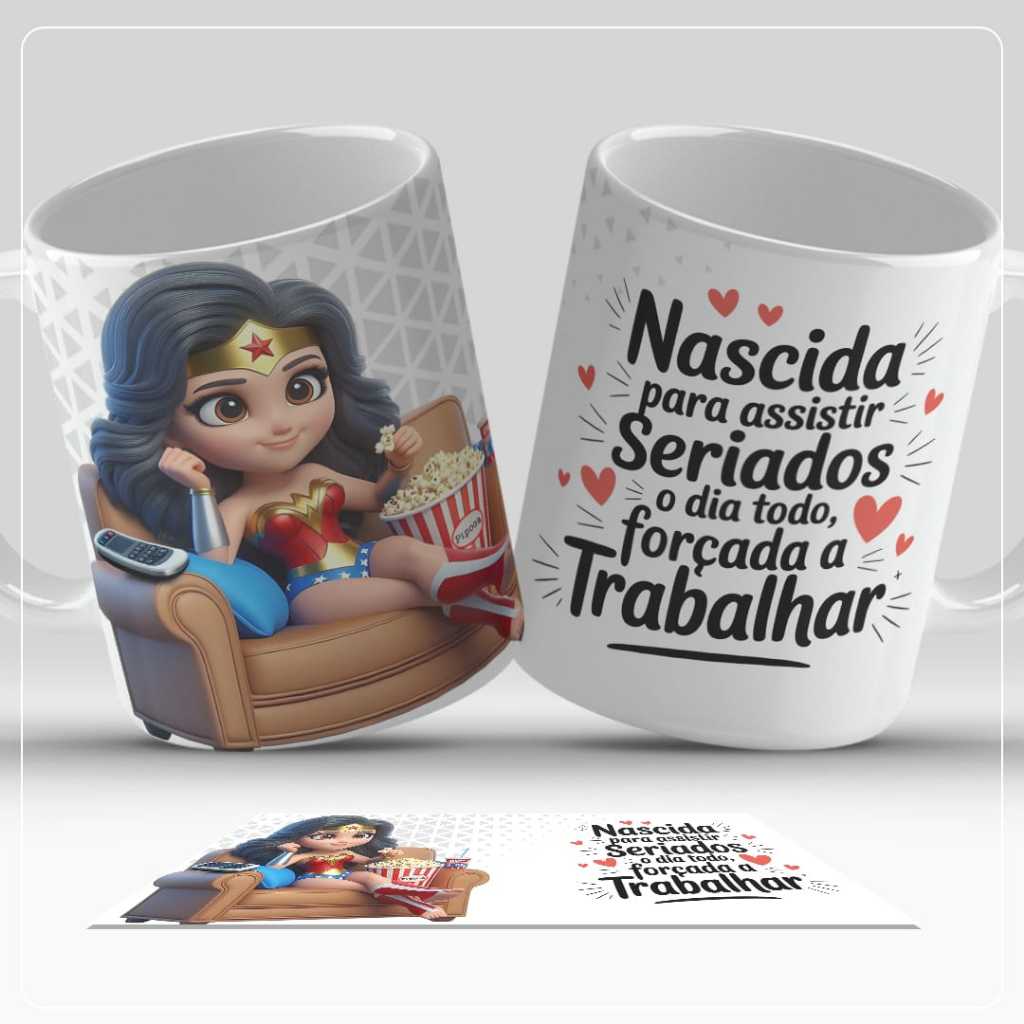 Caneca Mulher Maravilha: Onde Comprar | BuscaProdutos