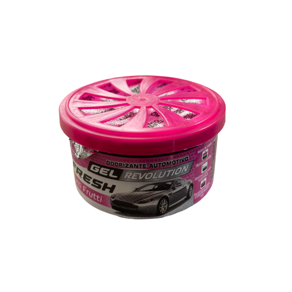 Cheirinho para carro Tutti Frutti TecFresh TecBril Gel em Oferta na Shopee