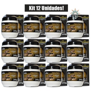 KIT 12 Unidades Pomada Massageadora CASCAVEL 240g APINIL em Oferta na Shopee