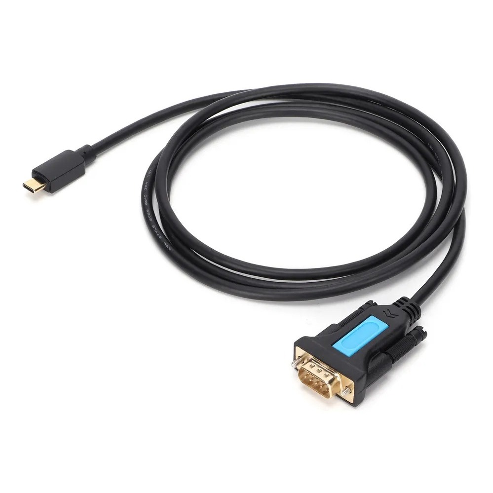 Cabo  Usb Tipo C Para Serial Rs232  Db9
