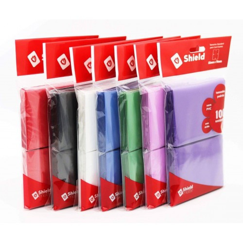 Sleeve Shield Matte - 100 unidades (66 x 91 mm) - Central Shield -  Magic the Gathering, MTG, Pokemon, Yugioh, Keyforge